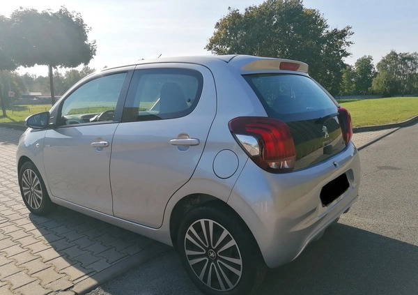 Peugeot 108 cena 29900 przebieg: 48000, rok produkcji 2017 z Bytom małe 137